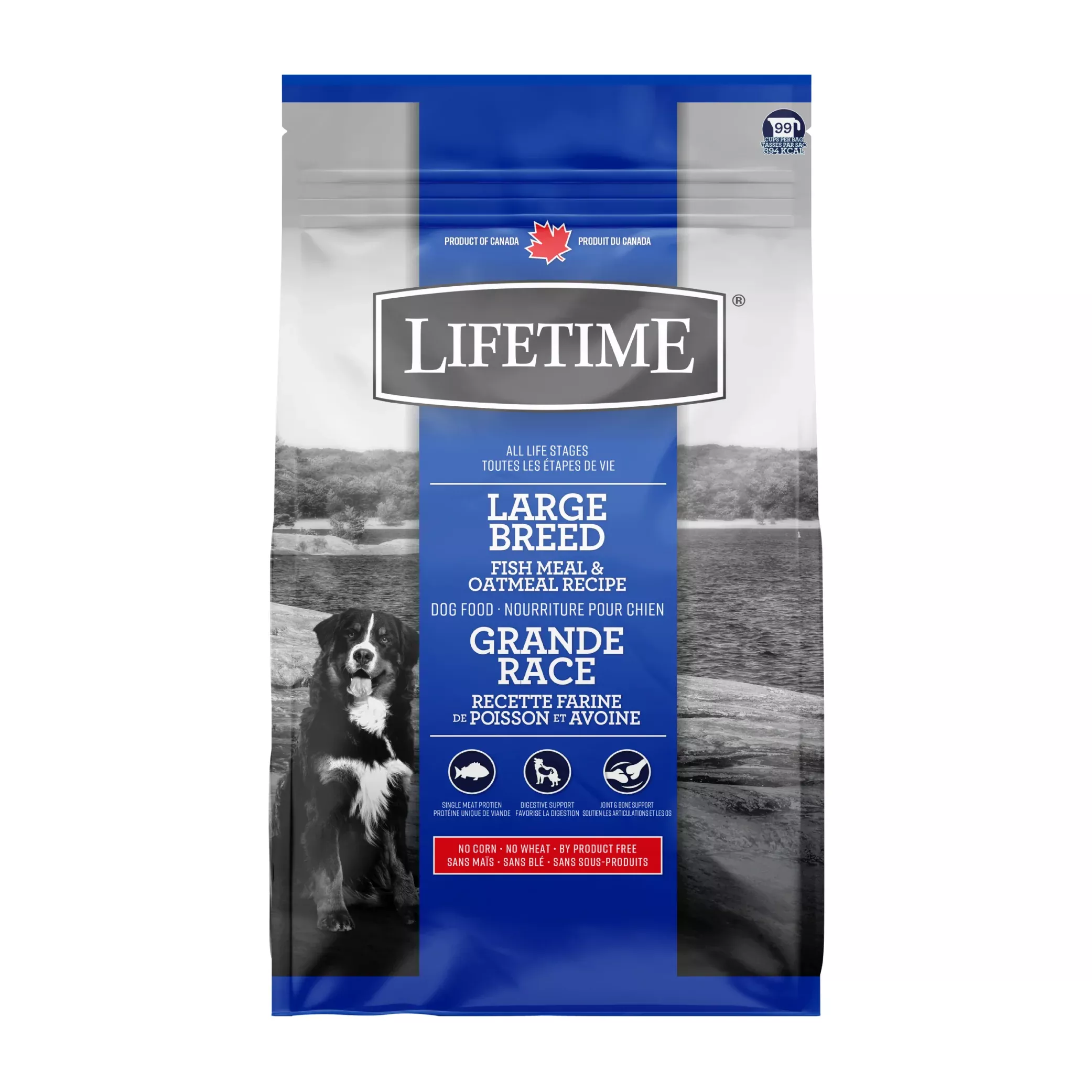 Lifetime All Life Stages Dog Food Large Breed Fish Meal & Oatmeal