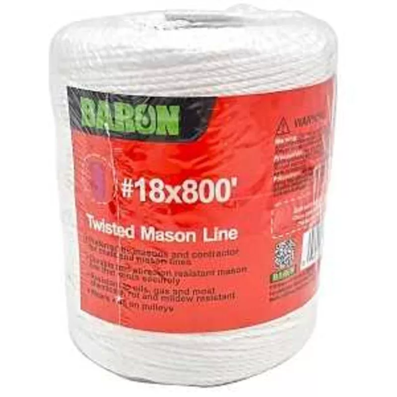 Line Mason White NO 18×800 FT – 70817 – Farm Supplies, Livestock Feed, Pest Control Solutions and Essential Ranch Equipment Online