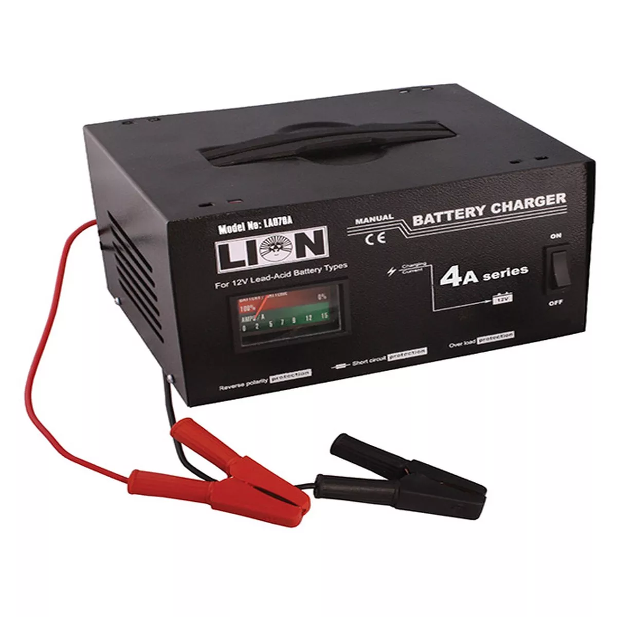 Lion 4AMP Battery Charger 12V 4A SERIES