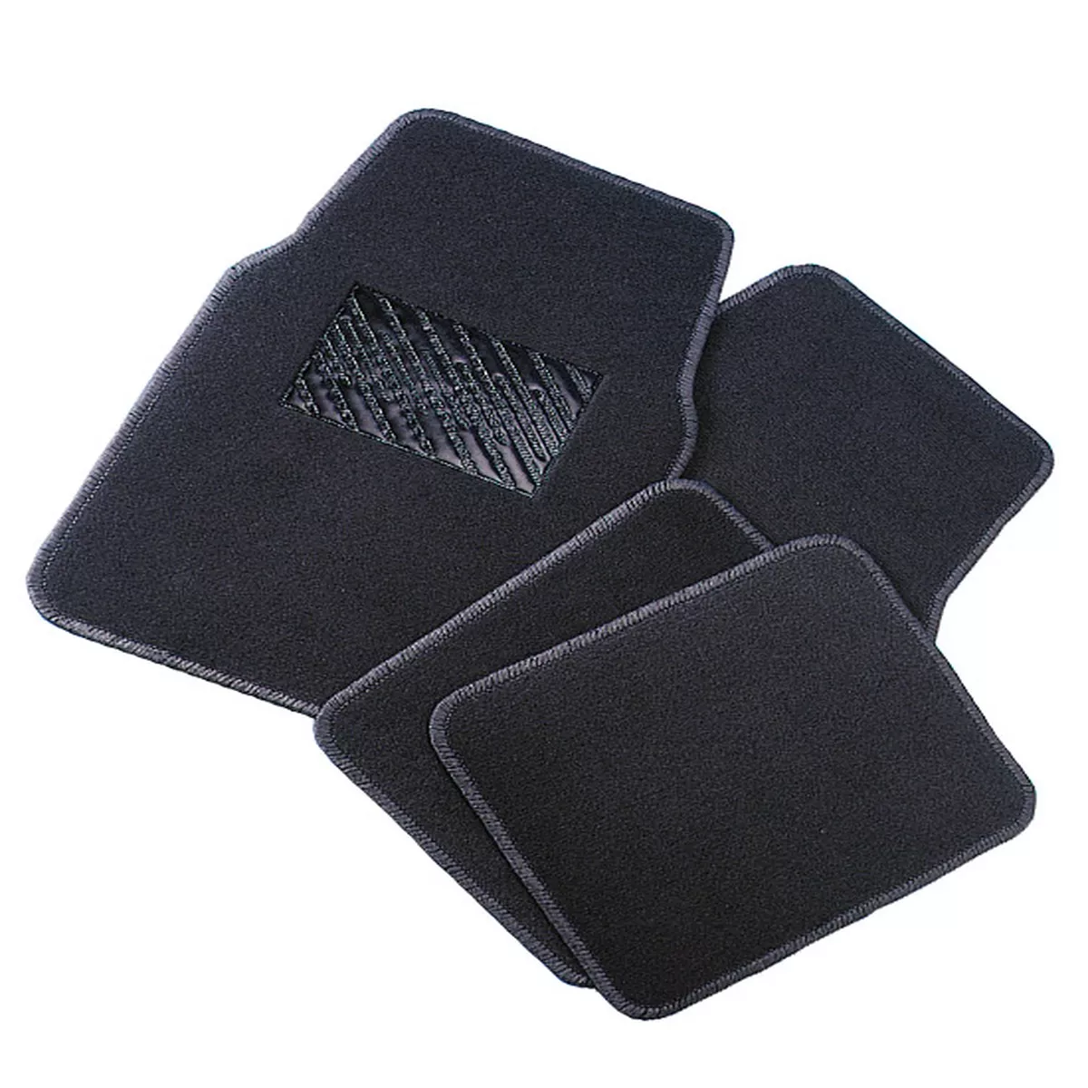 Lion car carpet mat Black