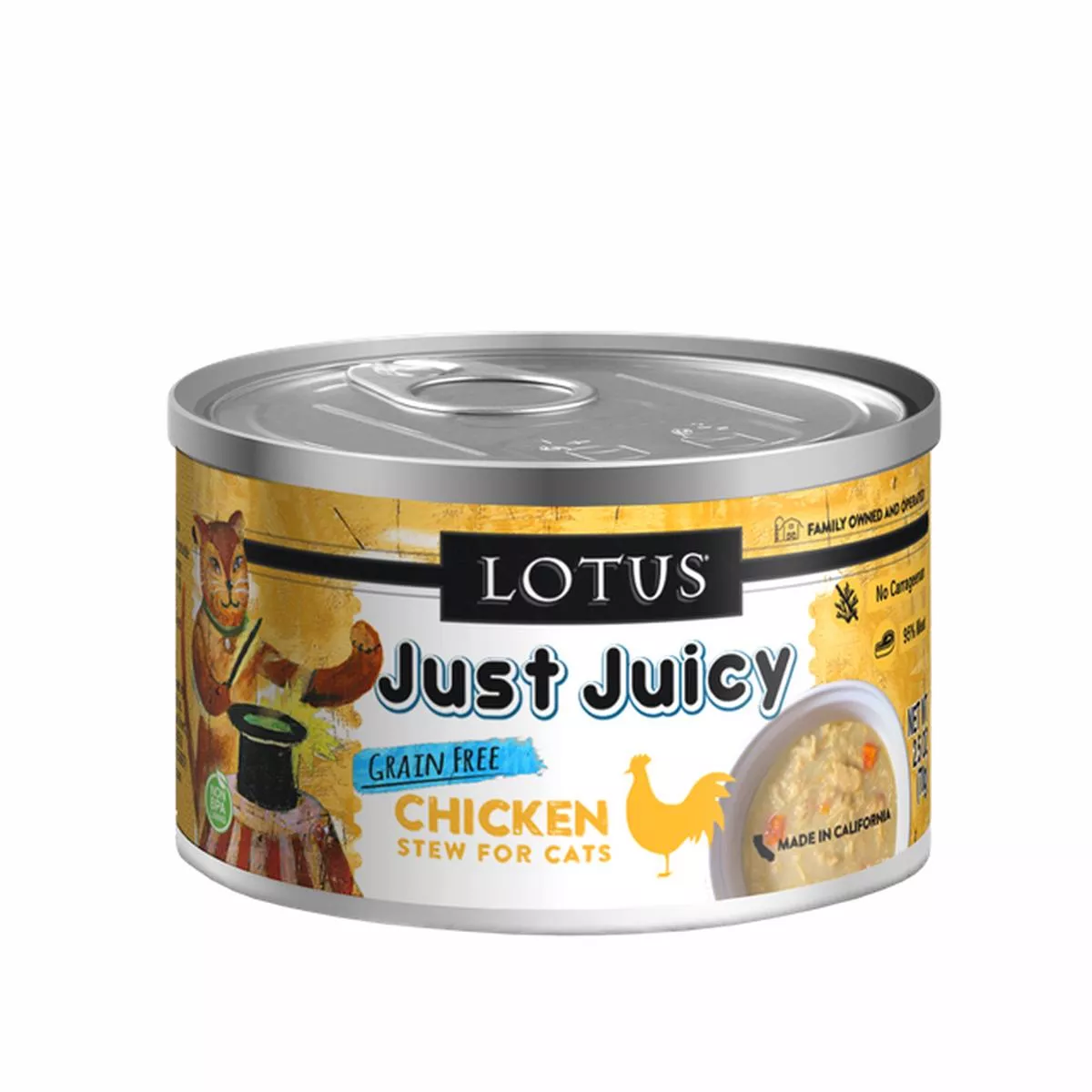 Lotus Just Juicy Stew Chicken Recipe for Cats