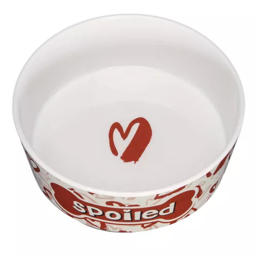 Loving Pets, Loving Pets Dolce Moderna Bowl, Spoiled, 1 Each/Small