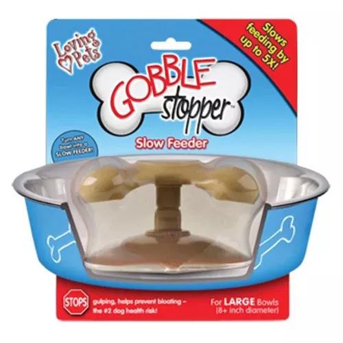 Loving Pets, Loving Pets Gobblestopper Slow Feeder, 1 Each/SM, 6 in