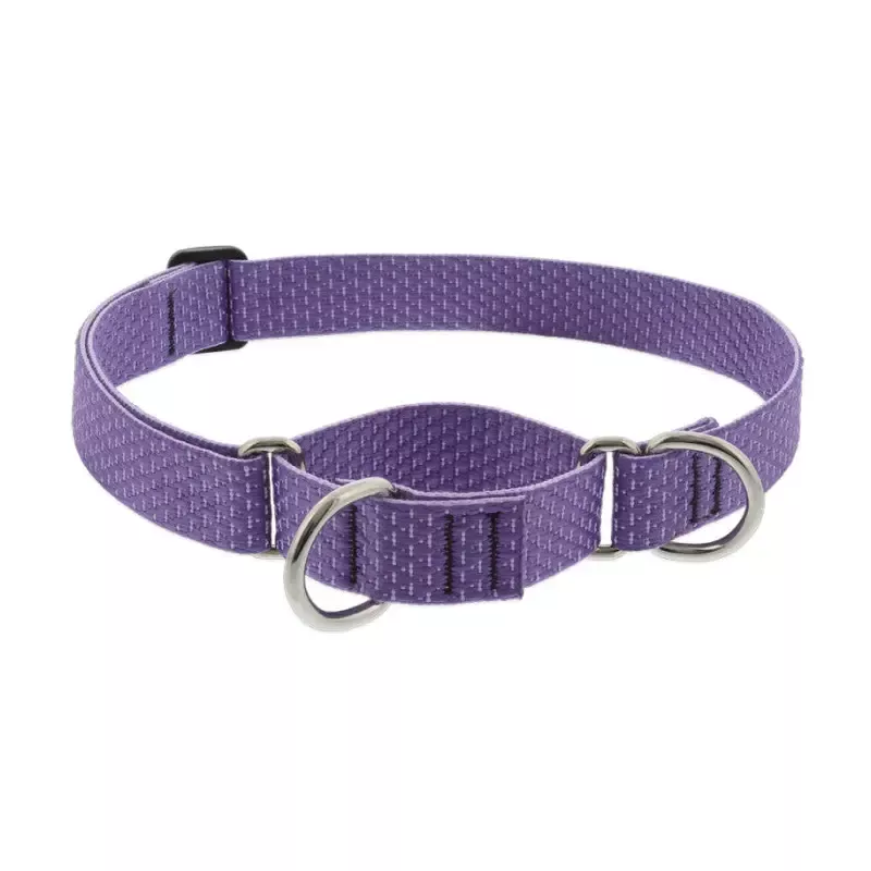 Lupine Eco Martingale Dog Collar 1″x19-27″ Lilac