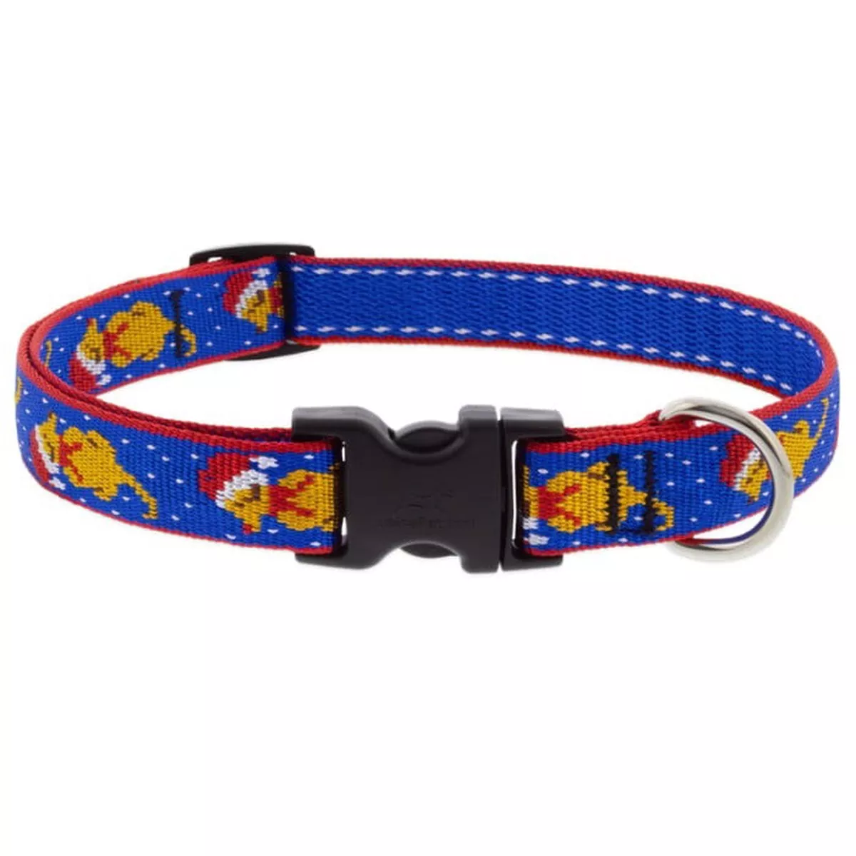 Lupine MicroBatch Dog Collar 3/4″ x 15″-25″ Snow Pup