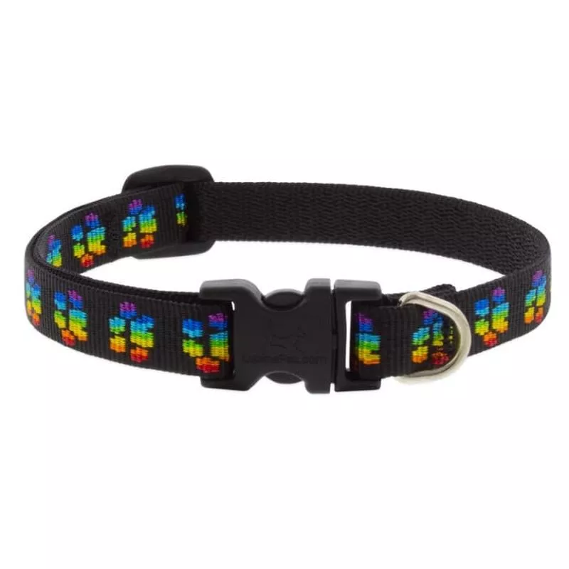 Lupine MicroBatch Dog Collar 3/4″ x 9″-14″ Peace Paws