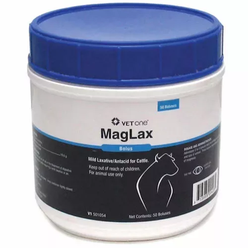 MagLax Bolus Mild Laxative Antacid for Cattle