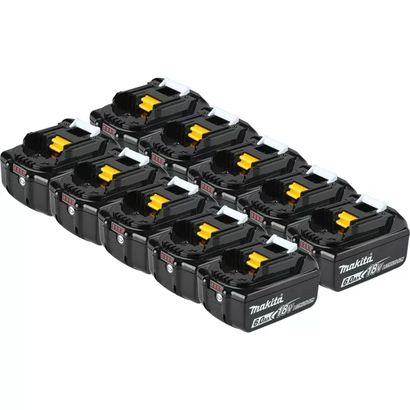 MAKITA 18V LXT 6.0Ah Battery (10 PACK)