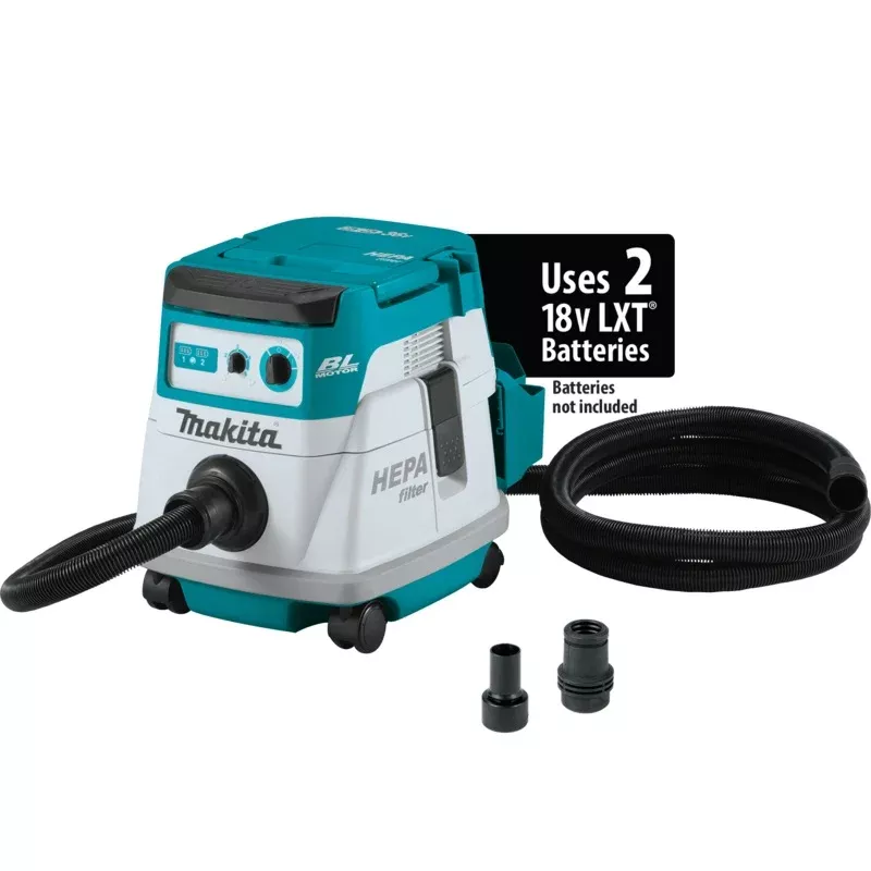 MAKITA 36V (18V X2) LXT 2.1 Gallon HEPA Filter Dry Dust Extractor (Tool Only)