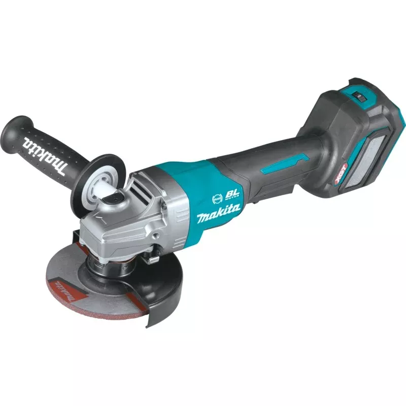 MAKITA 40V MAX XGT 41/2 / 5″ Paddle Switch Angle Grinder w/ Electric Brake (Tool Only)