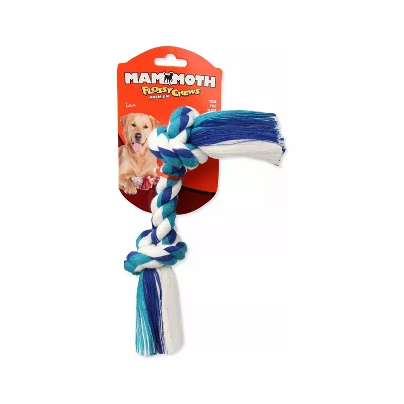 Mammoth Medium 12in. Color Rope Bone Dog Toy | Customer Favorites