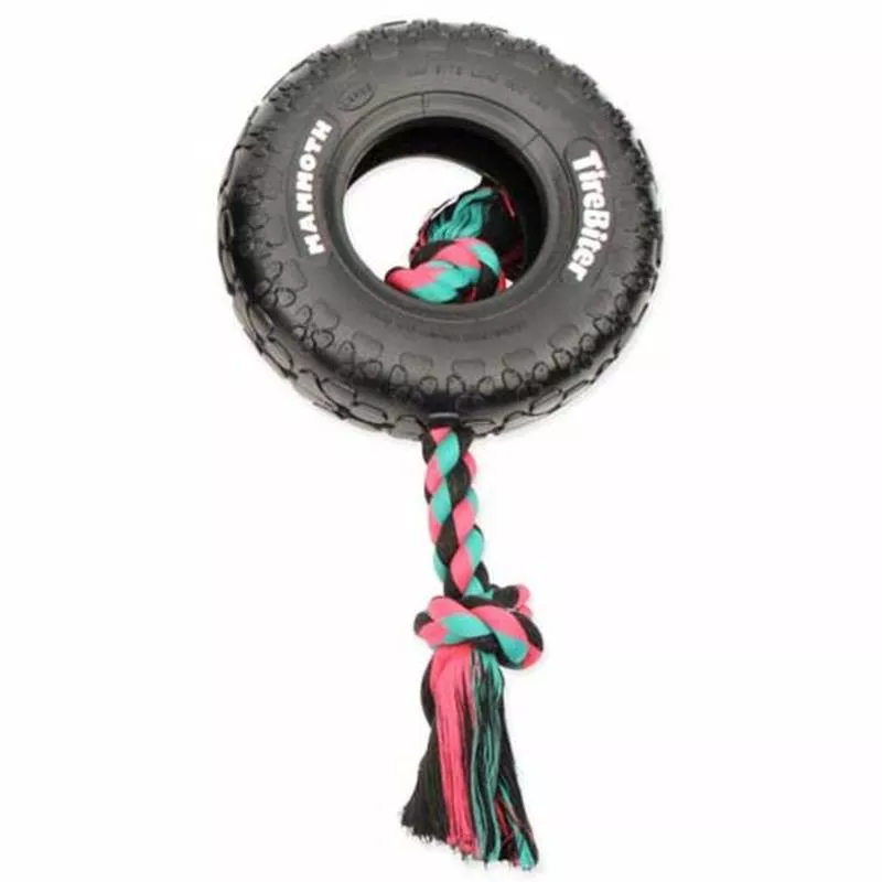 Mammoth TireBiter Tire with Rope Large 10″