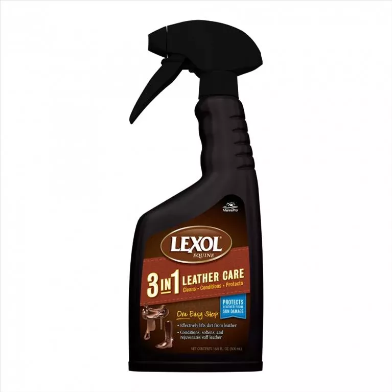 Manna Pro, Lexol, 3-in-1 Leather Care, 16.9 oz.