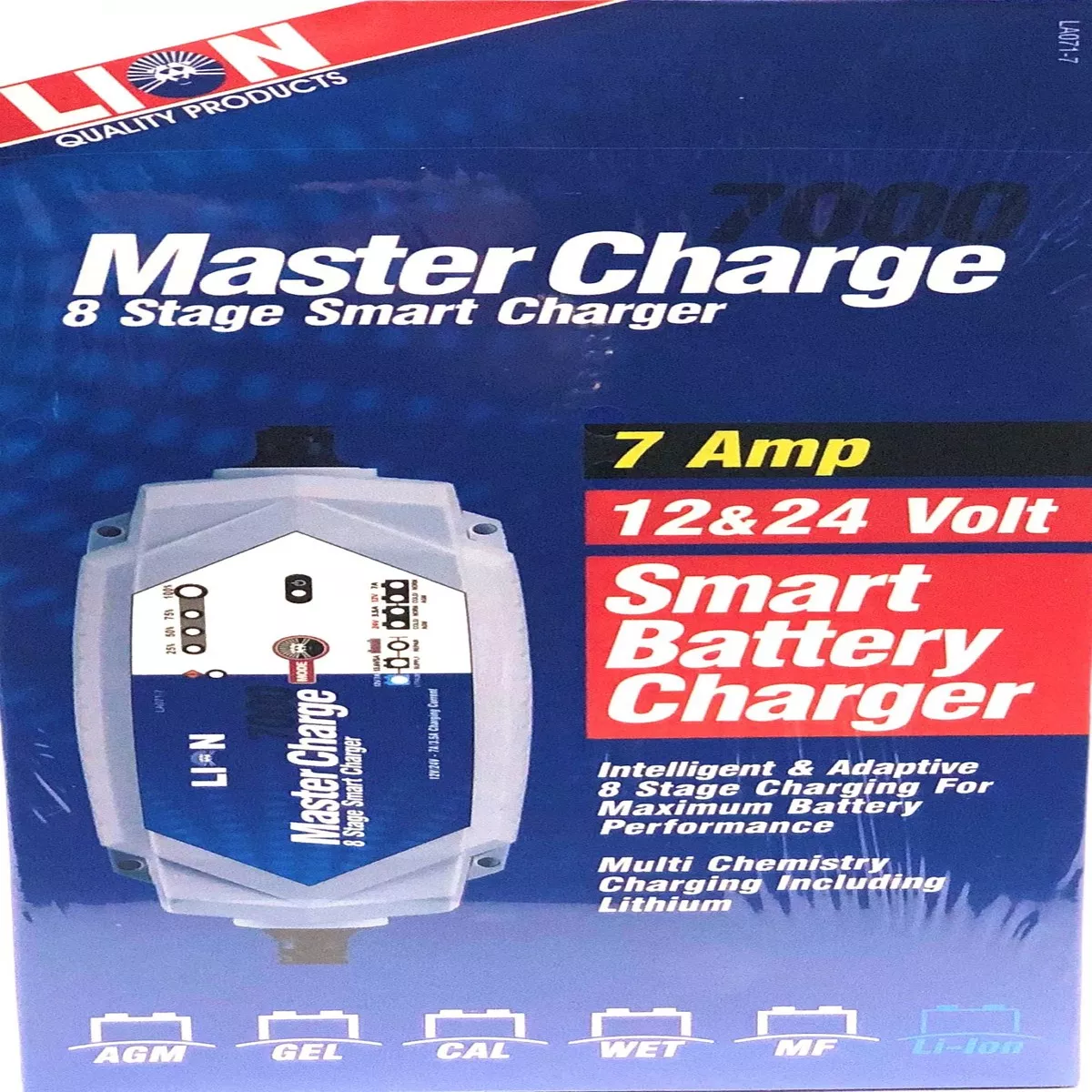 MASTER CHARGE BATTERY CHARGER 8 STAGE 7AMP