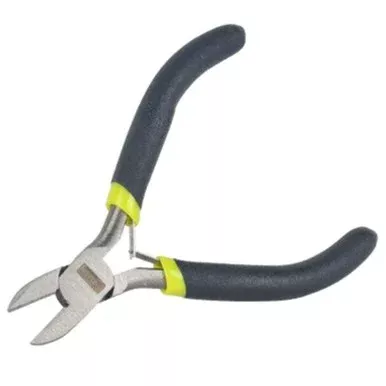 Master Mechanic Cushion Grip Handle Diagonal Cutting Mini Pliers – 4-1/2″
