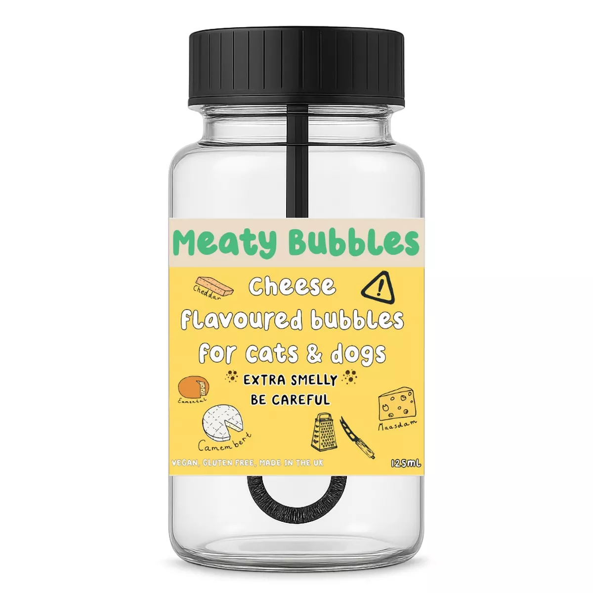Meaty Bubbles Cheese Bubbles 125ml
