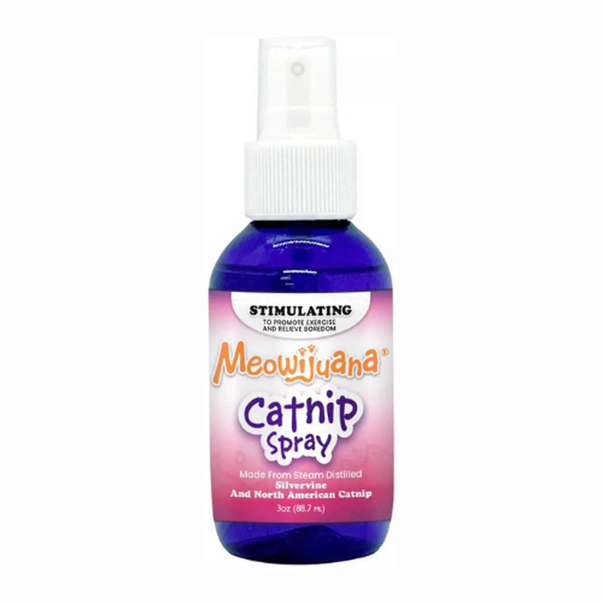 Meowijuana Catnip Spray with Silvervane - 3 oz
