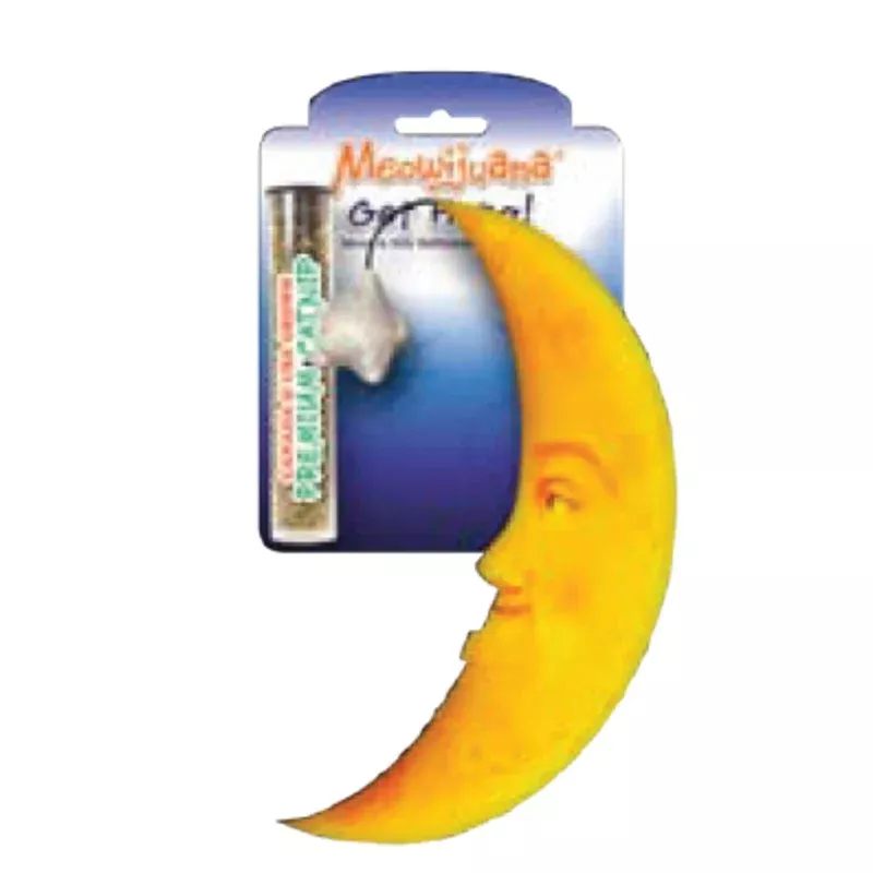 Meowijuana Get Hung! Refillable Moon & Stars Cat Toy