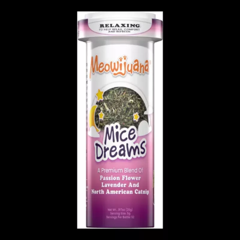 Meowijuana Purrple Mice Dreams Catnip & Passion Flower & Lavender Blend Catnip