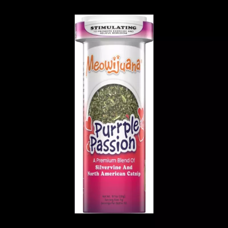 Meowijuana Purrple Passion Catnip & Silvervine Blend Catnip