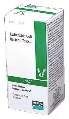 Merial, J-Vac, E. Coli Vaccine, 50 Doses