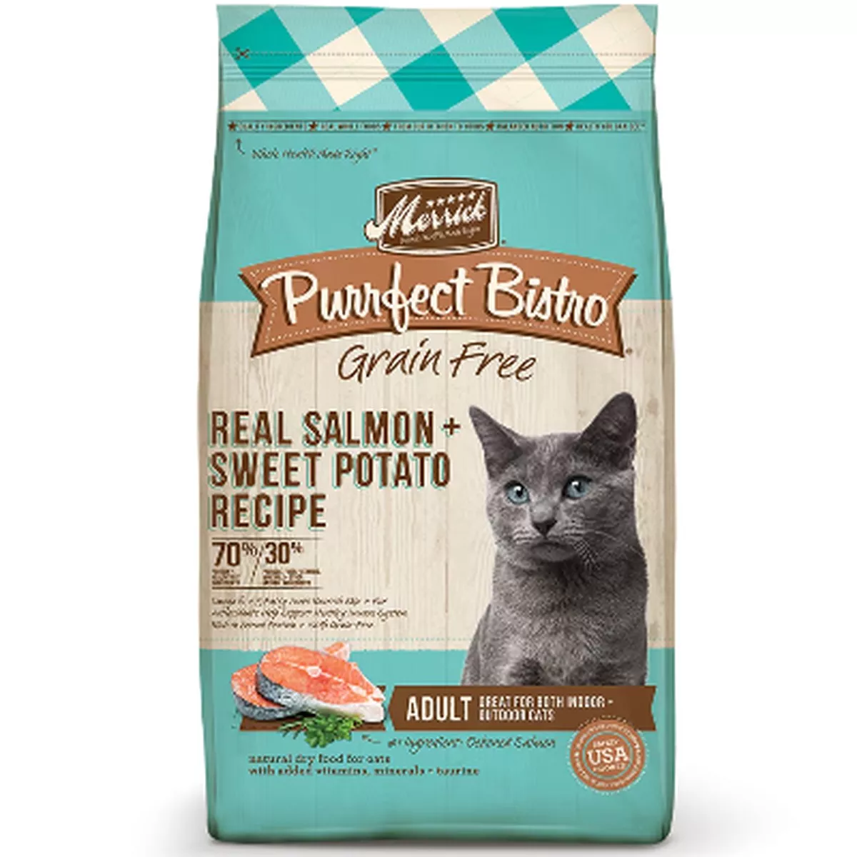 Merrick Purrfect Bistro Salmon and Sweet Potato Grain Free Cat Food