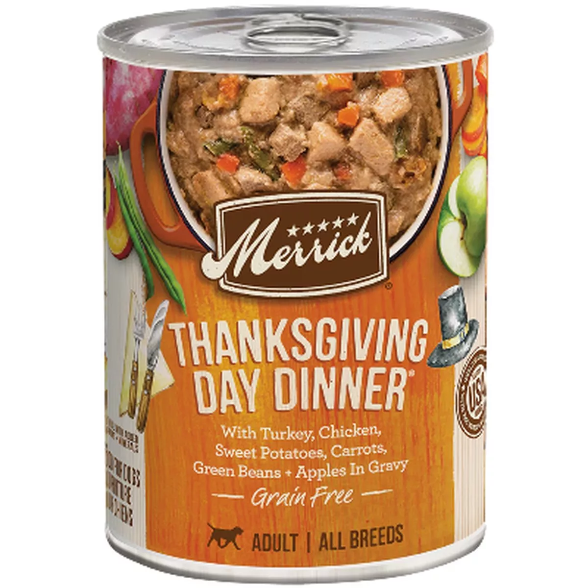 Merrick Thanksgiving Day Dinner Grain Free Canned Dog Food