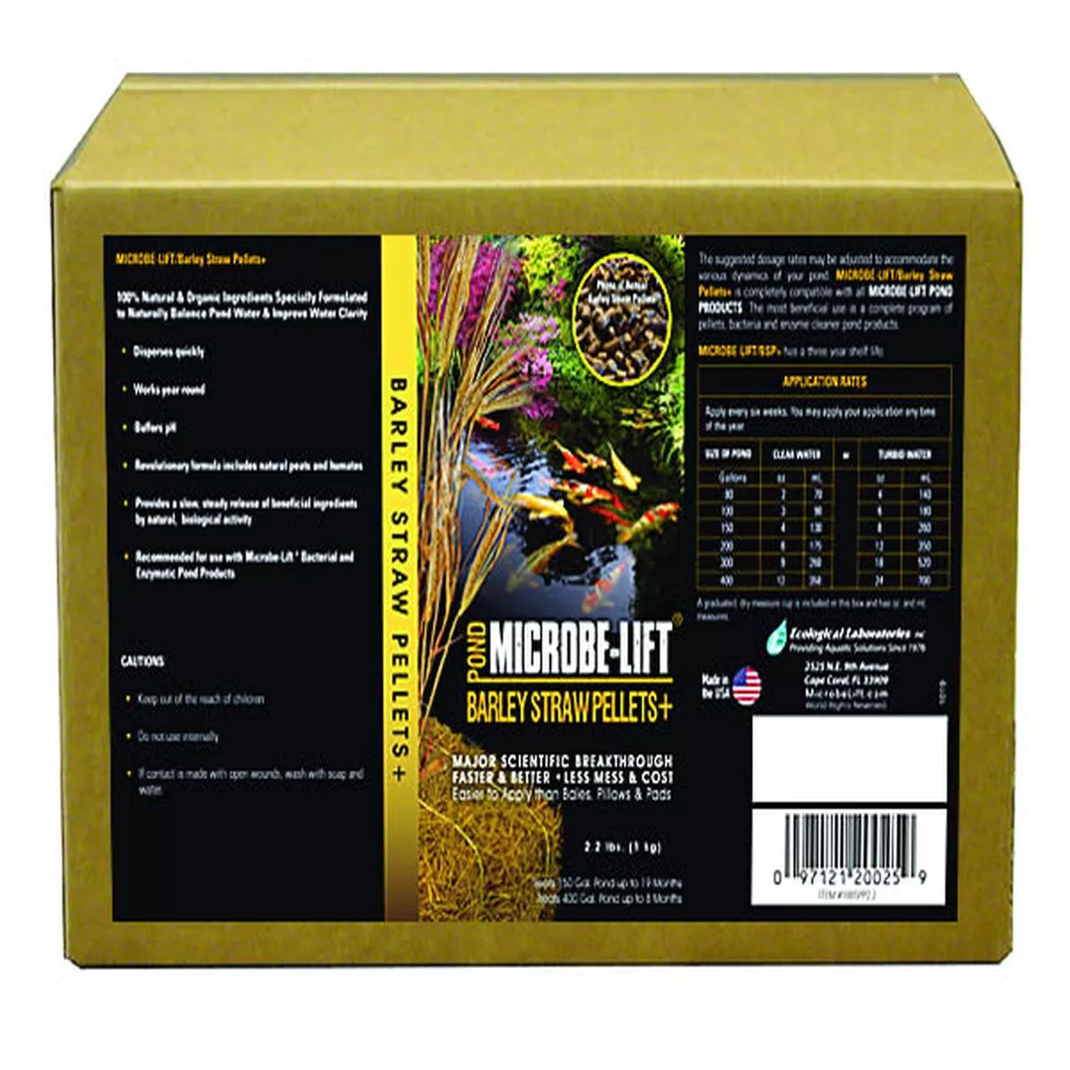 Microbe Lift Barley Straw Pellets