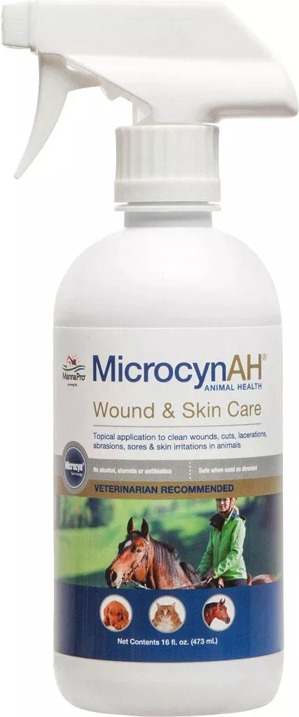 Microcyn Ah Wound & Skin Care Spray Equine