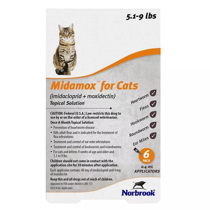 Midamox for Cats