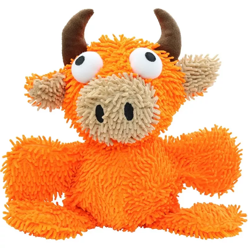 Mighty Dog Toys Microfiber Orlando the Bull