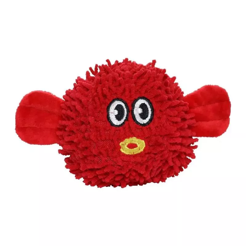 Mighty Microfiber Balls Blowfish Plush Dog Toy