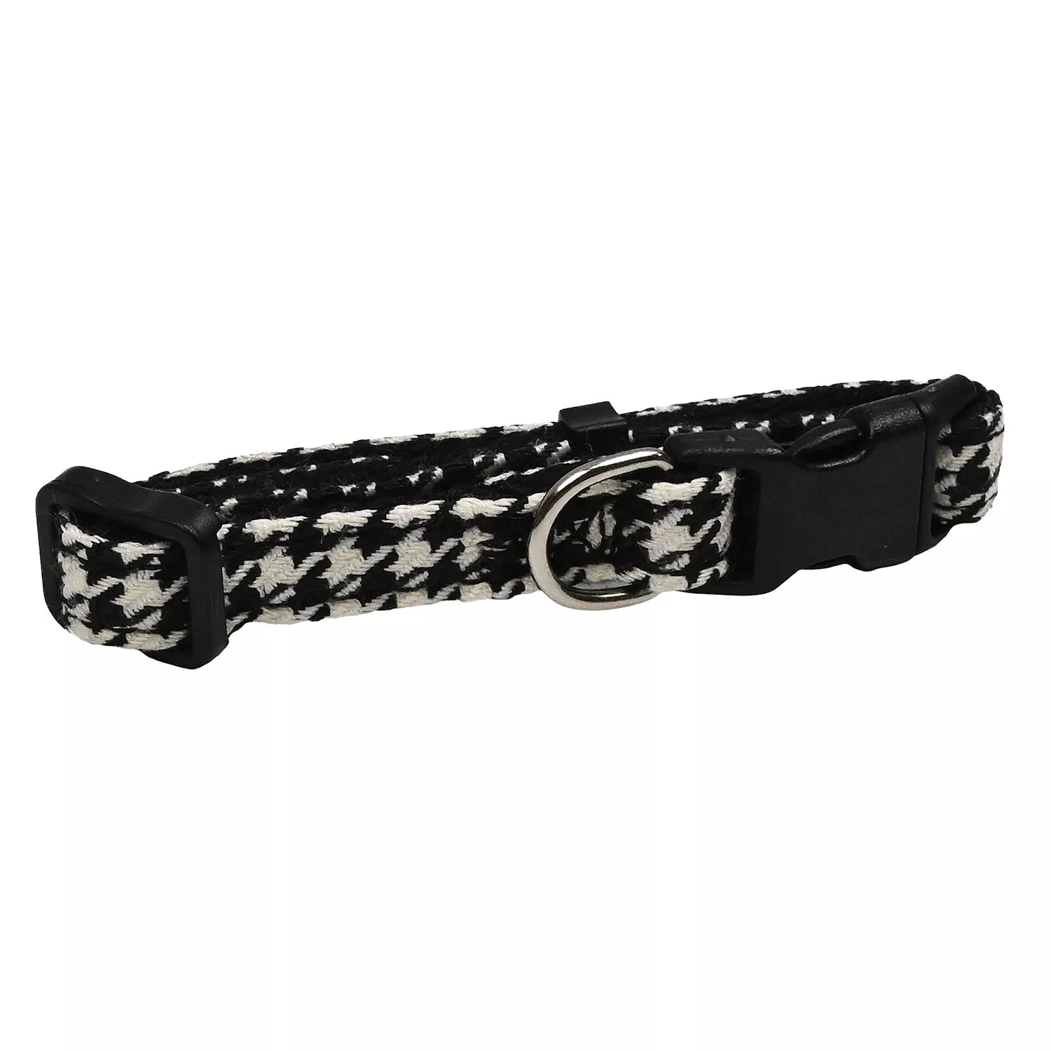 Mini Brigade, Mini Nylon Collar - Houndstooth