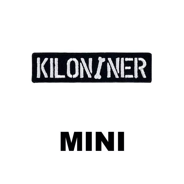 MINI KILONINER STENCIL Morale Patch