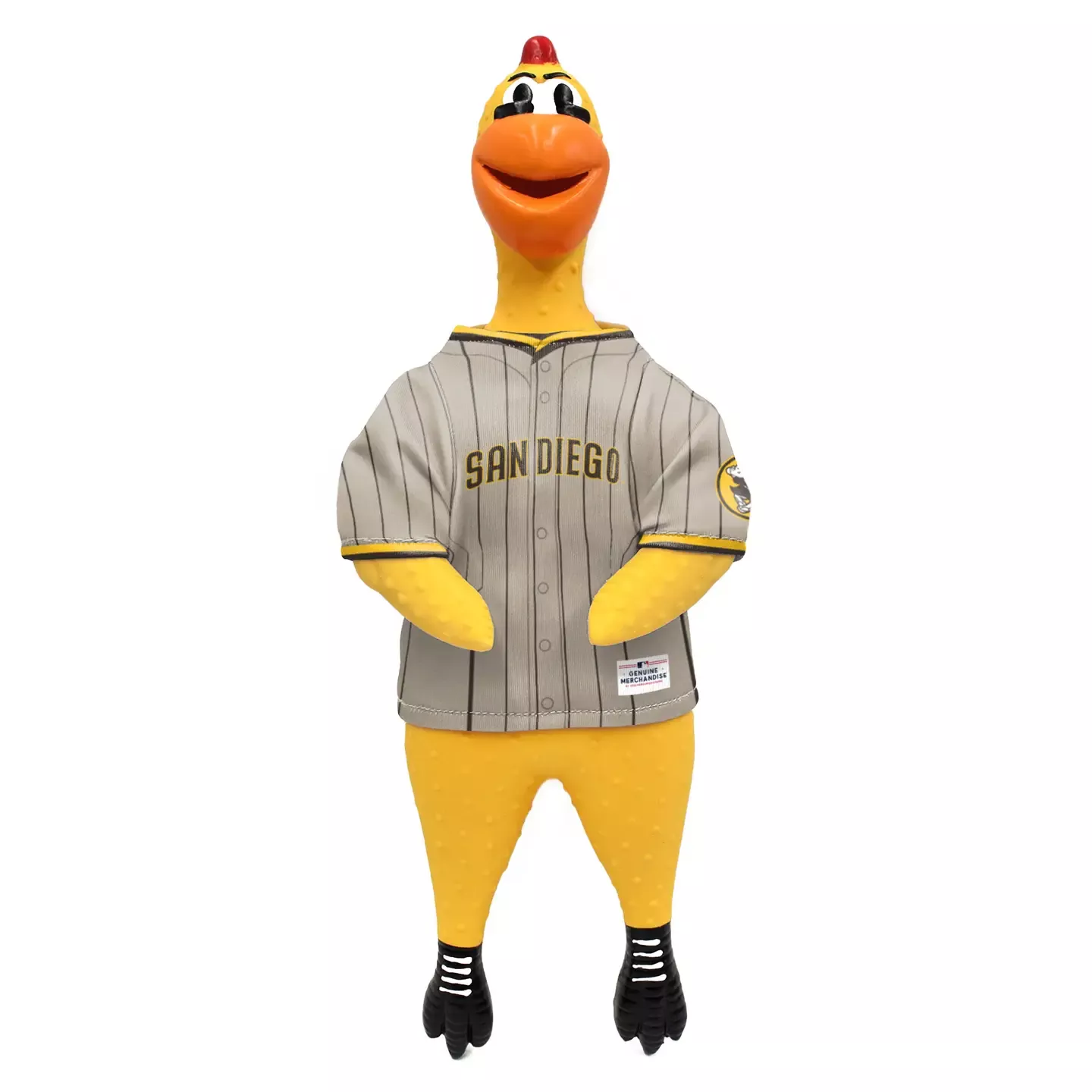 MLB San Diego Padres Team Rubber Chicken Toy