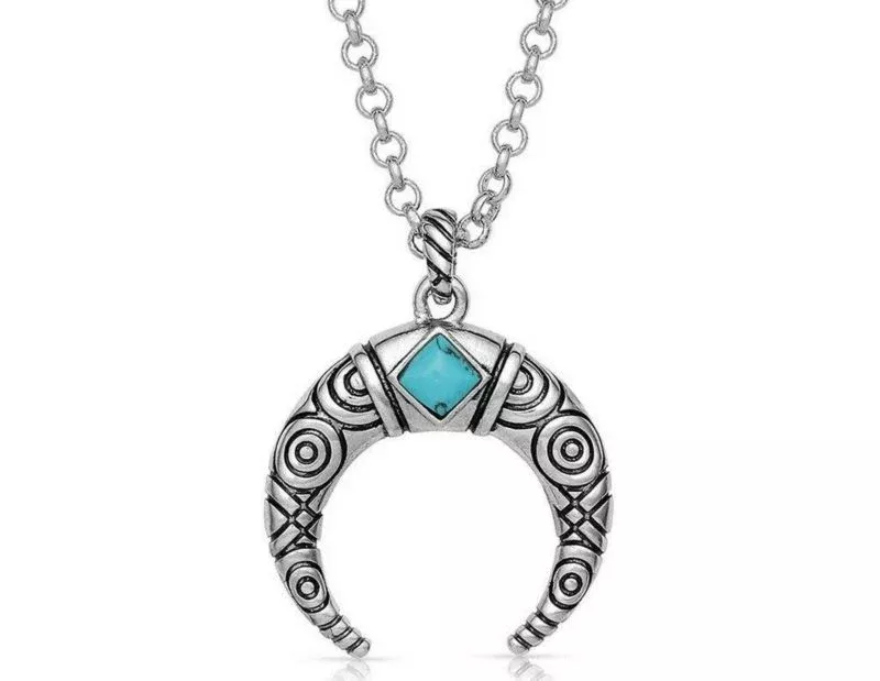 Montana Silversmiths Eye In The Sky Crescent Neckl
