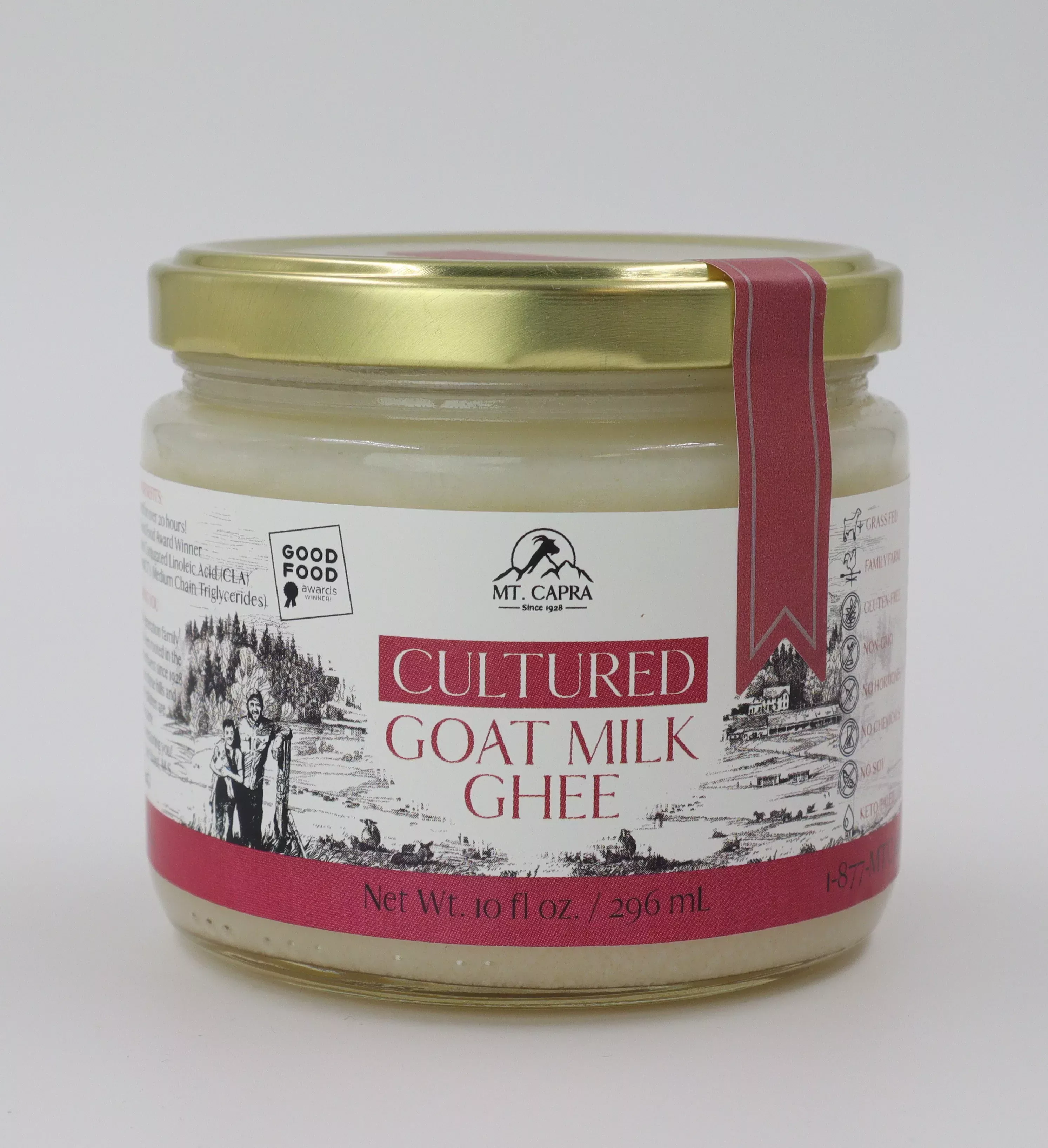Mt. Capra Fermented Ghee – 10oz
