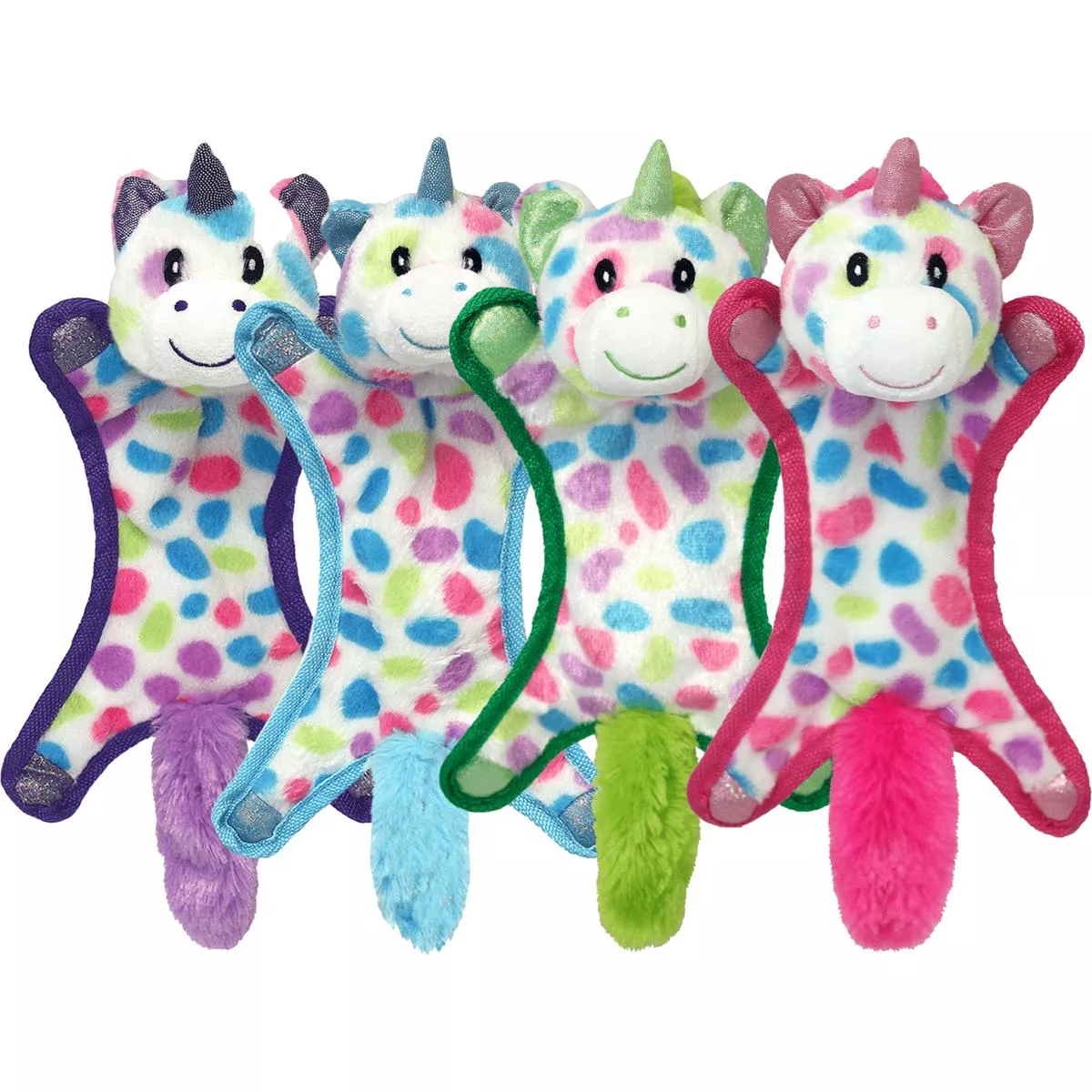 Multipet Ball-Head Unicorns Dog Toy