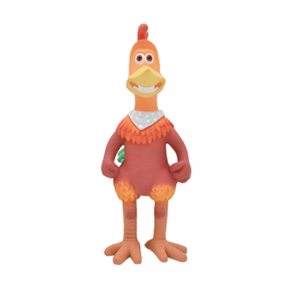 Multipet Chicken Run Rocky Latex Dog Toy