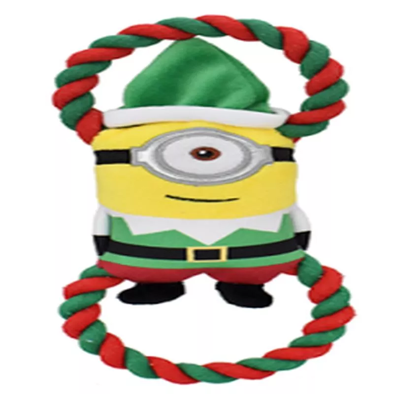 Multipet HOLIDAY Minions – Dog Tug Toys