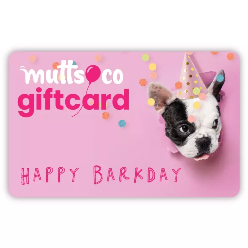 Mutts & Co. Birthday eGift Card