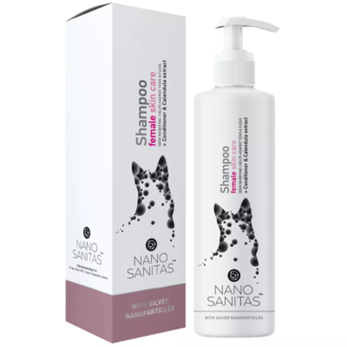 Nano Sanitas Advanced Fur Care Female Dog Shampoo