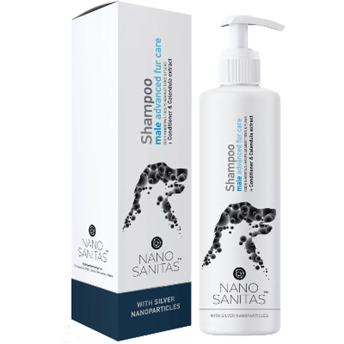 Nano Sanitas Advanced Fur Care Male Dog Shampoo