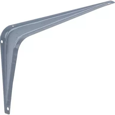National Hardware Steel Shelf Bracket – Gray
