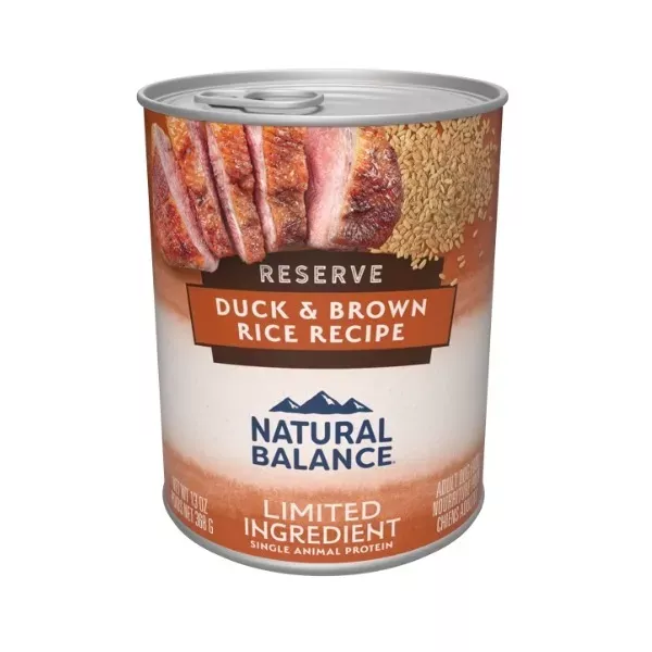 Natural Balance Limited Ingredient Reserve Wet Dog Food - Duck & Brown Rice Recipe
