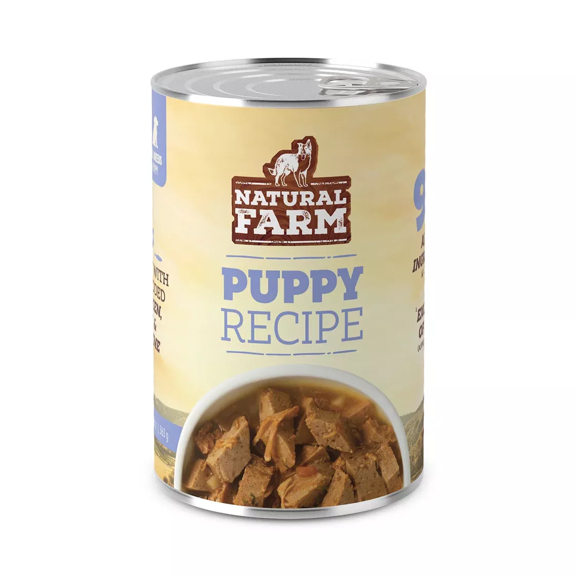 Natural Farm - Puppy Recipe Wet Dog Food 12.8oz