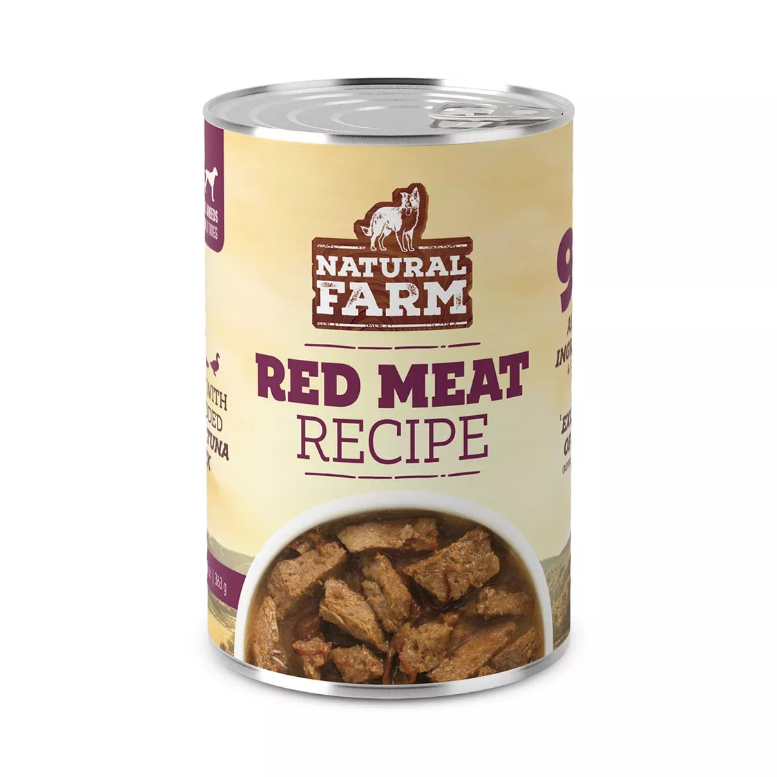 Natural Farm - Red Meat Recipe Wet Dog Food 12.8oz