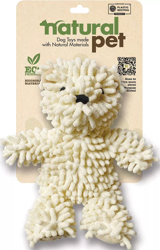 Natural Pet Nubs Bear Plush Dog Toy