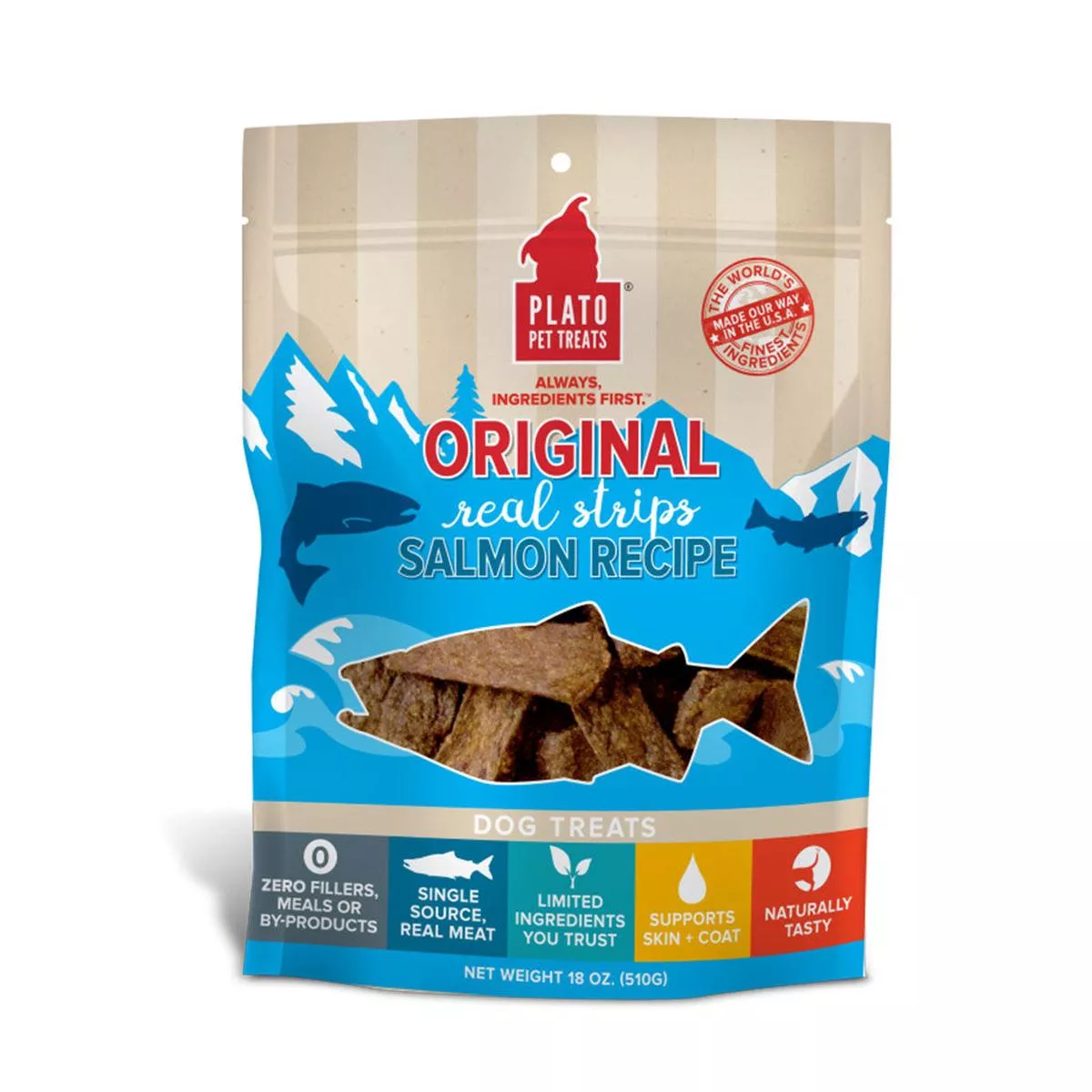 Natural Salmon Strips