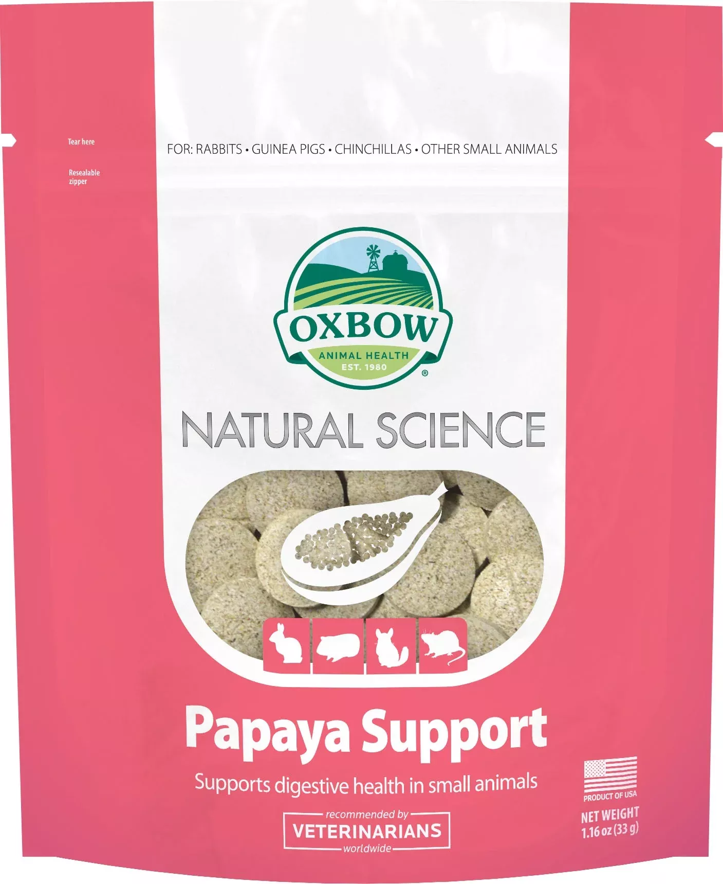 Natural Science Papaya Support Supplement